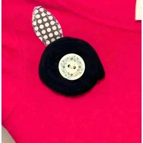 Magpie Girls' Pink Floral Long Sleeve Knee Length Dress -Size 4 - Picture 2 of 8